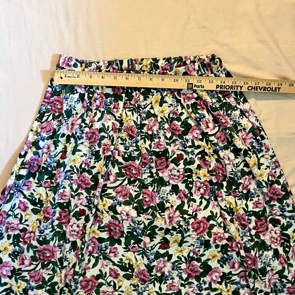 Stuart Alan Floral 2 Piece Fashion Skirt & Top Set - Picture 9 of 12